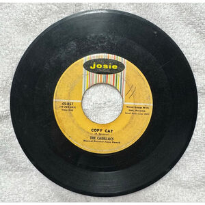 1959 Josie Records 45 RPM The Cadillacs “Jay Walker”